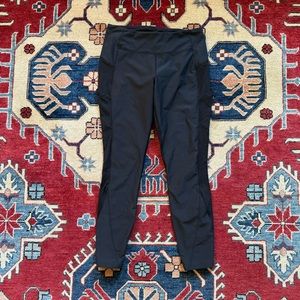 Lululemon Cold Weather Fleece Lined Side Pocket Legging Pants Size 10